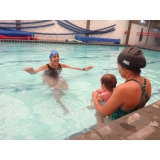 aula de natação de bebe preço Moema